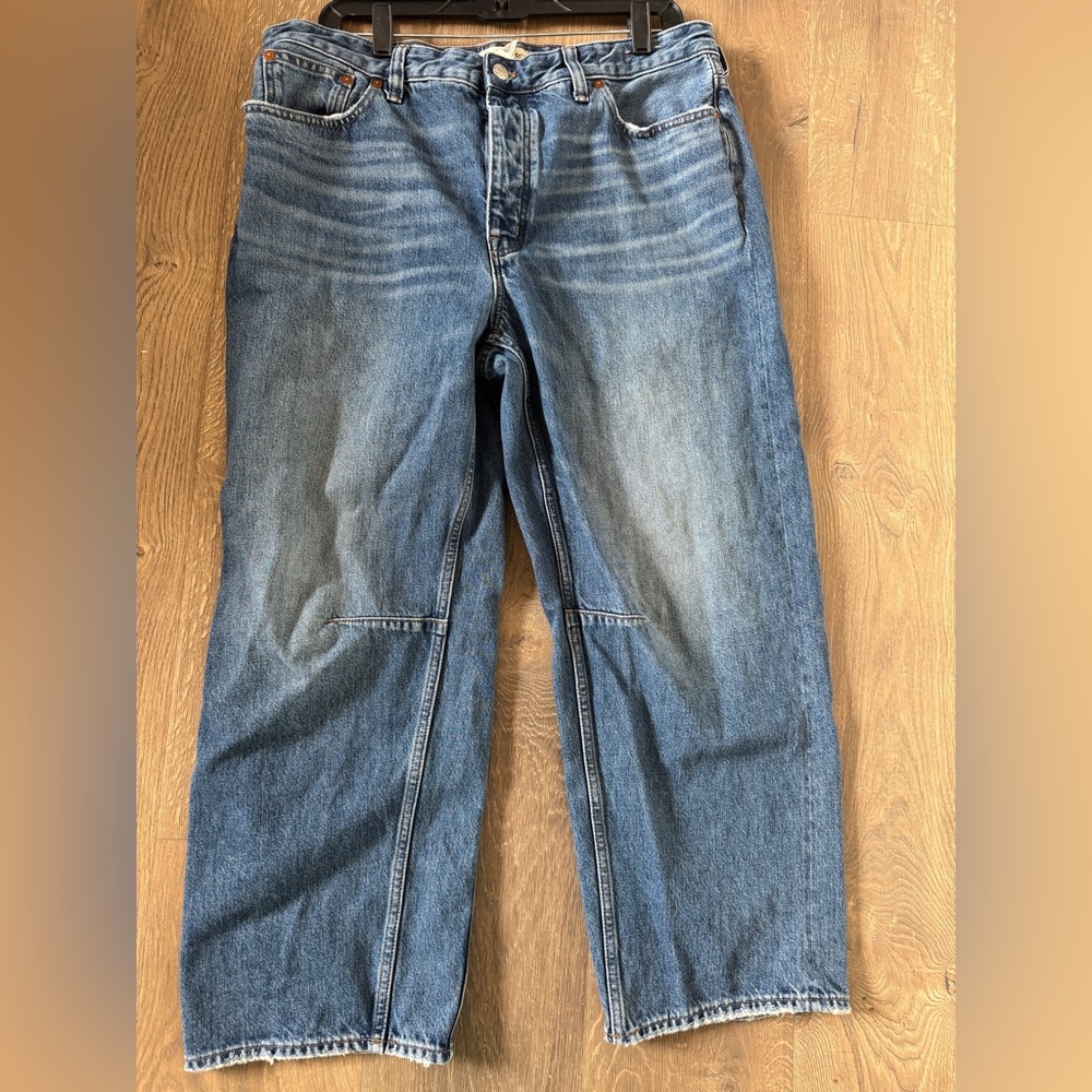 Madewell Barrel Darted Jeans Size 31